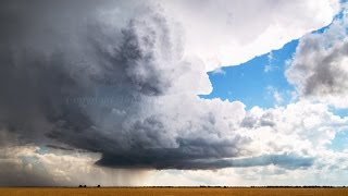 Supercell timelapse from Mittiamo, Victoria - Canon 6D