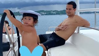 John Lloyd Cruz Father's Day Celebration w/ his Son in Boracay