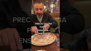 PRECIOS VIAJE A LAPONIA #pizza #comer #precios #viajes #laponia #finlandia