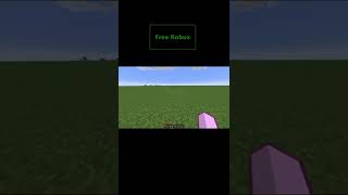 Free Robux!!! #minecraft #free #robux #shorts