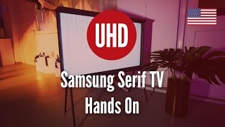 Samsung Serif TV Hands On