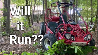 Craigslist Go kart! Will it run?