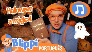 Canção Mágica de Feliz Halloween do Blippi! | Cante com o Blippi Brasil!