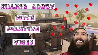 KILLING LOBBY WITH POSITIVE VIBES!! #callofduty #modernwarfare2 #cod #warzone