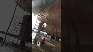 Dry Dock - Sand Blasting