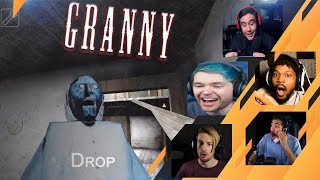 Gamers Reactions to the Frozen Granny | Granny