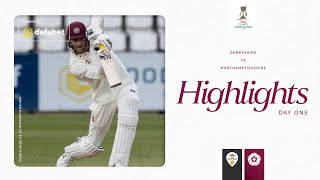 Good Recovery | Derbyshire vs Northamptonshire | Day 1 Vitality County Championship Highlights