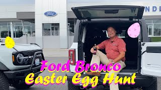 Wendle Ford | Ford Bronco Easter Eggs | Spokane WA