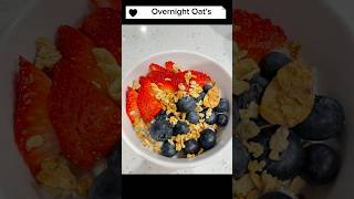 Yummy Overnight Oat #food #dailyvlog #asmr #cooking #yummy #cookingvideo