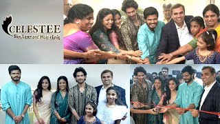 Celestee Skin Laser and Hair Clinic at Kokapet Grand Opening by Actress Vaishnavi Chaitanya  #baby