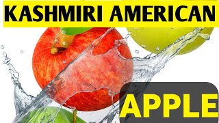 American variety of Kashmiri apples @Daily Report  1.1M