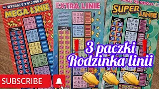 #zdrapki #lotto #411#❗️PODSUMOWANIE RODZINKI LINII Cz.8/8➡️3 PACZKI➡️ ❤️ZDRAPKI WIDZÓW❤️❗️