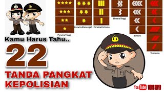 22 Tanda Pangkat dalam Kepolisian Republik Indonesia | Kamu harus tahu..