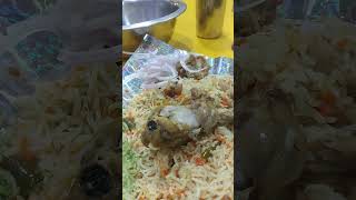 Hyderabadi Chicken biryani। #shorts #subscribe