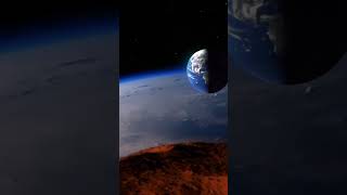 earth view from mars #shortvideo #space #viralshorts  #fantasyvisuals