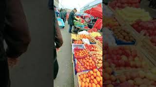 Local Vegetable market in Kazakhstan🍇🍈🍉🍊