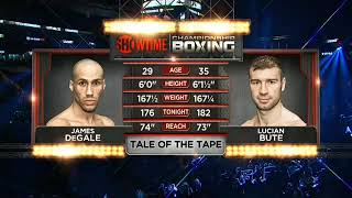 James DeGale vs Lucian Bute