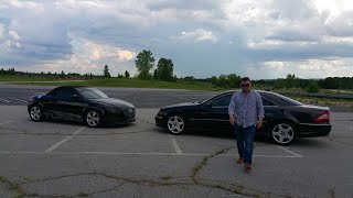 RACING - AUDI TT vs. MERCEDES CL 600 aka S-CLASS Coupe