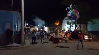 Calenda en honor a la Virgen de Juquila, Santiago Apóstol Ocotlán Oaxaca 2021