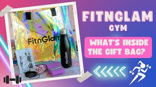 What's inside the Fit n Glam Gym gift bag?