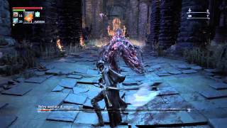 Bloodborne - Blood Starved Beast Boss Fight Lv. 40 ITA