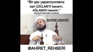 bari üzülmeyi becerin