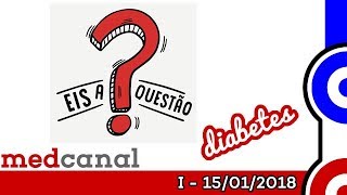 Diabetes | EIS A QUESTÃO I