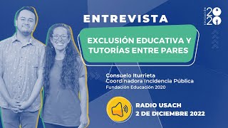 Cifras de exclusión educativa en Chile y Tutorías entre Pares