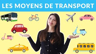 Learn French: Les moyens de transport