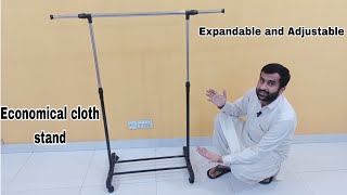 Single pole adjustable stand