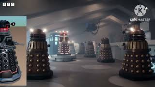 Daleks destroy the tardis