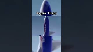 Fedex Now VS Then #aviation #airplane