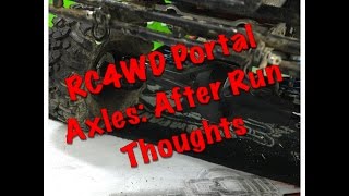 RC4WD Portal Axle After Run Update - F-Bomb! Build Series