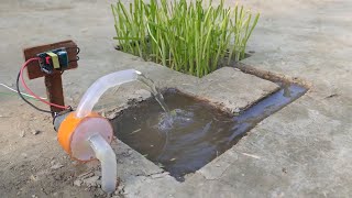 how to make mini water pump • submersible water pump • at home in hindi • very simple