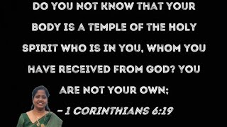 TRIUMPHANT TRUTH (02.10.2024) Christian Behavior - Not Your Own