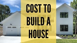 THE REAL COST TO BUILD YOUR HOME | Custom Home | Building a house Cost