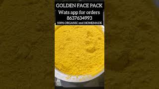 golden face pack