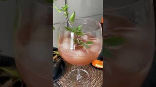 DRINK INVERNAL: EMULSÃO DE MORANGO COM GIN, MANJERICÃO E ESPUMANTE!