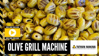 Olive Grill Machine / Zeytin Izgara Makinası / μηχάνημα σχάρας ελιάς / آلة شواء الزيتون