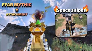 Highlights isolated (FFAR MYTHIC and SPACE SNIPES + Attachment) | Call of duty mobile