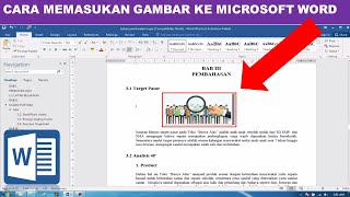 cara memasukan gambar ke microsoft word dengan cepat