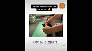 BHS - making a personalised T-shirt #personalisedtshirt