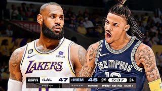 Los Angeles Lakers vs. Memphis Grizzlies | Game 1 - Full Game Highlights | April 16th, 2023