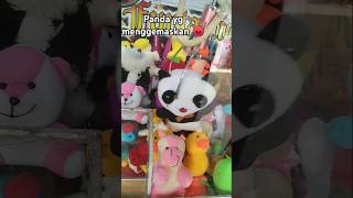 Panda yg menggemaskan capit boneka #clawmachine #capitbonekakampung #capitboneka #shorts