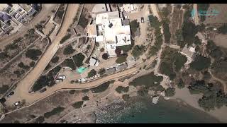 Schinoussa Villas | Drone View