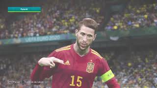 Pes euro 2021: Tiago et Ramos offre la victoire à l'Espagne contre l'Ukraine.