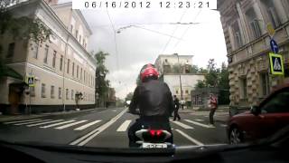 Accident knocked rider