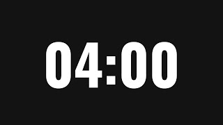 4 Minute Timer