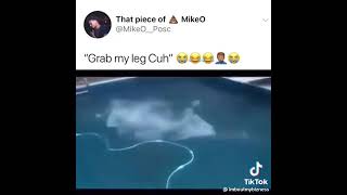 “grab my leg cuh” funny rescue TikTok