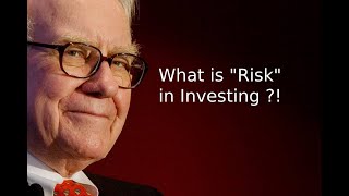 What Is "Risk" in Investing